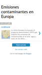 Mobile Screenshot of emisionescontaminantescadiz.blogspot.com