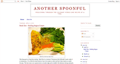 Desktop Screenshot of anotherspoonful.blogspot.com