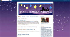 Desktop Screenshot of janetsumnerjohnson.blogspot.com