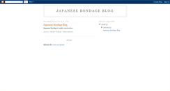 Desktop Screenshot of japan-bondage.blogspot.com