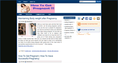 Desktop Screenshot of howtoget-pregnant.blogspot.com