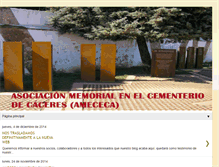 Tablet Screenshot of memorialcaceres.blogspot.com