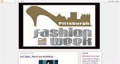 Desktop Screenshot of pittsburghfashionweek.blogspot.com