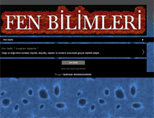 Tablet Screenshot of fenbilimleri.blogspot.com