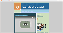 Desktop Screenshot of hasvistoelanuncio.blogspot.com