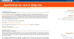 Desktop Screenshot of apartmentsbelgrade.blogspot.com