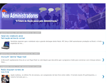 Tablet Screenshot of neoadministradores.blogspot.com