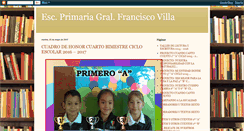 Desktop Screenshot of escprimariagralfranciscovilla.blogspot.com