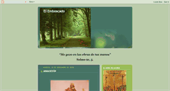 Desktop Screenshot of encuentroenelbosque.blogspot.com