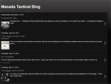 Tablet Screenshot of masadatactical.blogspot.com