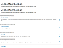 Tablet Screenshot of lincolnstatecats.blogspot.com