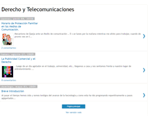 Tablet Screenshot of elderechoylastelecomunicaciones.blogspot.com