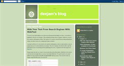 Desktop Screenshot of deejam.blogspot.com
