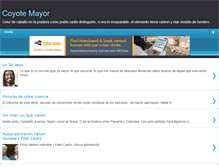 Tablet Screenshot of coyotemayor.blogspot.com