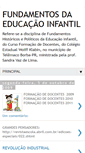 Mobile Screenshot of fundamentoseducacaoinfantil.blogspot.com