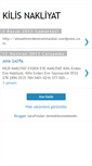 Mobile Screenshot of kilisnakliyat.blogspot.com