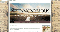 Desktop Screenshot of beztanonymous.blogspot.com