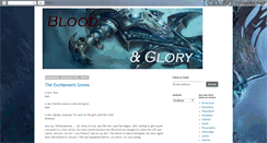 Desktop Screenshot of blood-and-glory.blogspot.com