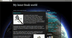 Desktop Screenshot of myinnerfreaworld.blogspot.com