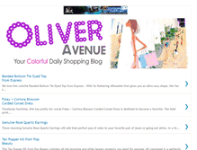 Tablet Screenshot of oliveravenue.blogspot.com