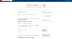 Desktop Screenshot of free-mobile--phones.blogspot.com