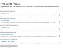 Tablet Screenshot of free-mobile--phones.blogspot.com