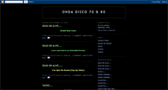 Desktop Screenshot of onda-disco.blogspot.com