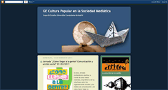 Desktop Screenshot of culturapopularsociedadmediatica.blogspot.com