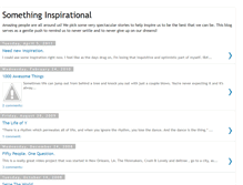 Tablet Screenshot of inspiresomething.blogspot.com