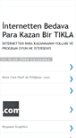 Mobile Screenshot of internetten-bedava-parakazan.blogspot.com