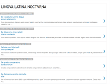 Tablet Screenshot of lingualatinanocturna.blogspot.com