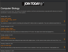Tablet Screenshot of computerbiology.blogspot.com