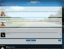 Tablet Screenshot of megankevinday.blogspot.com