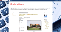 Desktop Screenshot of hotjobsinghana.blogspot.com