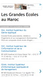 Mobile Screenshot of etudes-au-maroc.blogspot.com