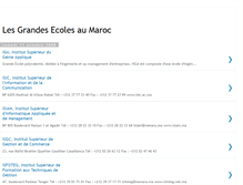 Tablet Screenshot of etudes-au-maroc.blogspot.com