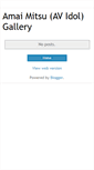 Mobile Screenshot of amaimitsu.blogspot.com