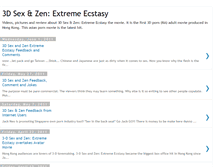 Tablet Screenshot of 3dsexzenextremeecstasy.blogspot.com