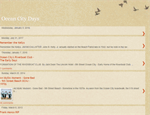 Tablet Screenshot of oceancitydays.blogspot.com