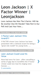 Mobile Screenshot of leonjackson.blogspot.com