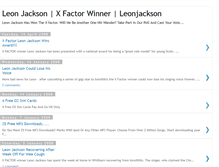 Tablet Screenshot of leonjackson.blogspot.com