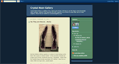 Desktop Screenshot of crystalmoongallery.blogspot.com