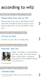 Mobile Screenshot of accordingtowilz.blogspot.com
