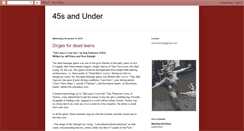 Desktop Screenshot of 45sandunder.blogspot.com