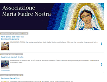 Tablet Screenshot of madrenostra.blogspot.com