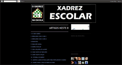 Desktop Screenshot of oxadreznaescola.blogspot.com