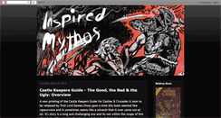 Desktop Screenshot of inspiredmythos.blogspot.com