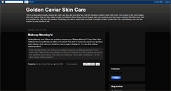 Desktop Screenshot of goldencaviarskincare.blogspot.com