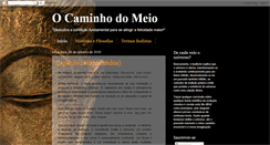 Desktop Screenshot of ocaminhodomeio.blogspot.com