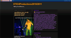 Desktop Screenshot of etic4productions.blogspot.com